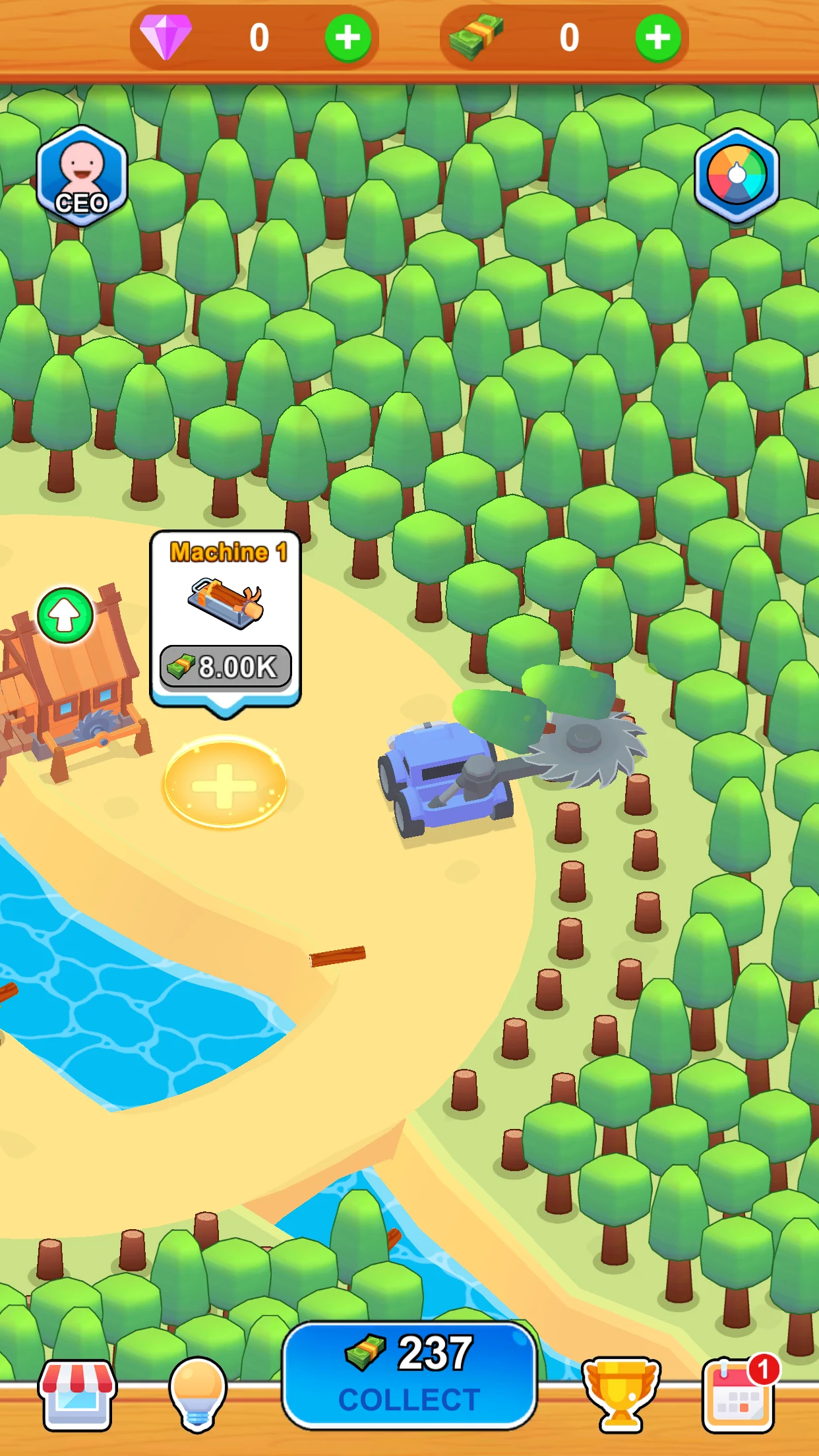 Idle Lumber Factory screenshot